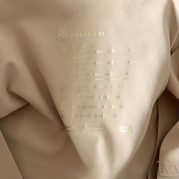 Honeylove LiftWear Cami in Sand Tan Adjustable Straps Size 3X Smoothing Shaping - Picture 7 of 7